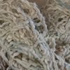 warmer Rundschal in Hellgrau und Beige